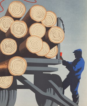 Andrzej Kowalewski (ur. 1923), Plakat BHP 