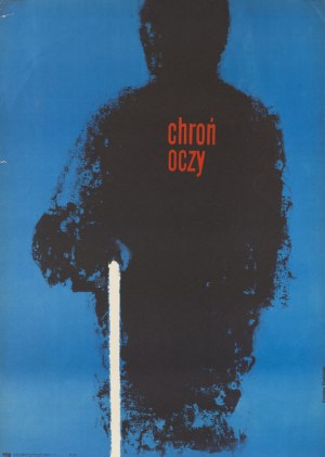 Zdzislaw Osakowski (1932 - 1991 ), Occupational health and safety poster 