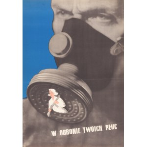 Plakat BHP W obronie twoich płuc