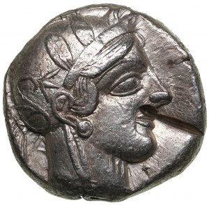 Tetradrachma AR Attyka (Ateny) (ok. 440-404 p.n.e.)