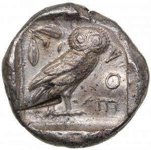 Tetradrachma AR Attyka (Ateny) (ok. 440-404 p.n.e.)