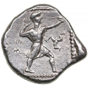 Pamphylie (Aspendos) Stater AR, vers 420-370 av.
