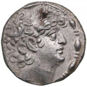 Sýrie, Seleukovské království (Antiochie na Orontu) AR tetradrachma cca 88-75 př. n. l. - Filip I. Filadelfos (cca 95/4-76/5 př. n. l.)_x0