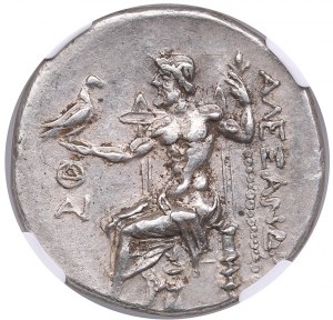 Tracia (Odessos) AR Tetradracma c. 280-225 a.C. - A nome di Alessandro III di Macedonia - NGC Ch XF