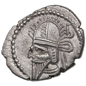 Parthie (Ekbatana) AR drachma - Vologases VI (208-228 n. l.)