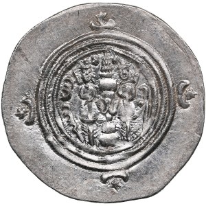Sasánovské království (Gay) AR drachma RY 31 (620/21) - Khusro II (590-628 n. l.)