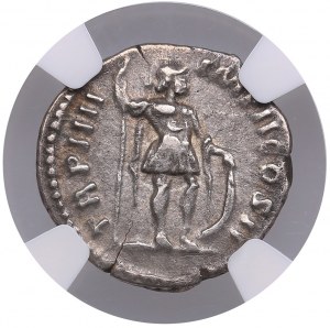 Rímska ríša (Rím) AR Denár AD 164 - Lucius Verus (AD 161-169) - NGC XF
