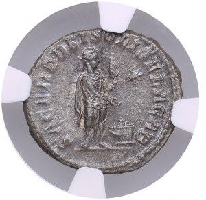 Imperium Rzymskie (Rzym) AR Denarius ND - Elagabalus (AD 218-222) - NGC MS