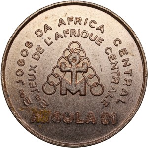 Angola Commemorative Medal 1981 - Second Central Multi-Sport Africa Games