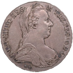 Rakúsko, Svätá ríša rímska (Rusko?) AR Taler 1780 - Mária Terézia (1740-1780)
