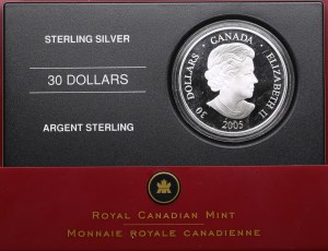 Canada 30 Dollars 2005 - Totem Pole - Elizabeth II (1952-2022)