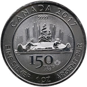Canada 5 Dollars 2017 - 150th Anniversary of Canadian Confederation