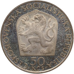 Československo 50 korún 1970 - Storočnica V. Lenina