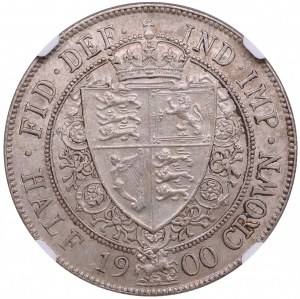 United Kingdom 1/2 Crown 1900 - Victoria (1837-1901) - NGC AU 58