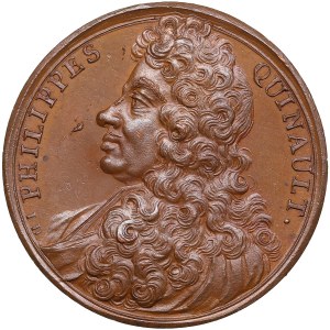 Frankreich Bronzemedaille (1723-1724) - Berühmte Persönlichkeiten aus der Zeit Ludwigs XIV. - Philippe Quinault (1635-1688)