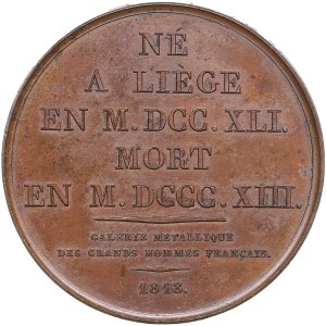 France Bronze Medal 1818 - André Ernest Modeste Grétry (1741-1813)