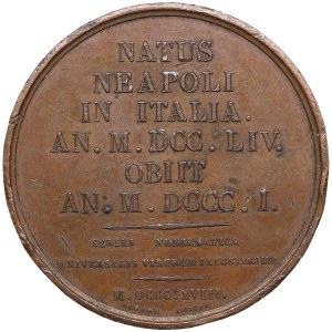France Bronze Medal 1818 - Dominicus Cimarosa (1749-1801)