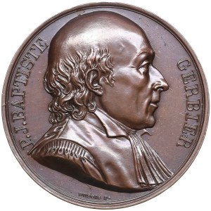 Frankreich Bronzemedaille 1819 - Pierre-Jean-Baptiste Gerbier (1725-1788)