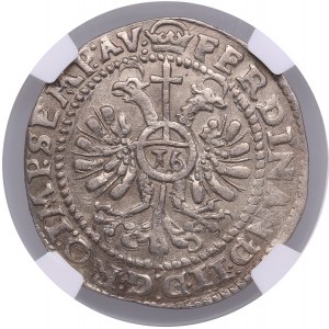 Německo (Svobodné město Lübeck) 1/2 tolaru (16 šilinků) 1632 - Ferdinand II (1619 - 1637) - NGC AU 58