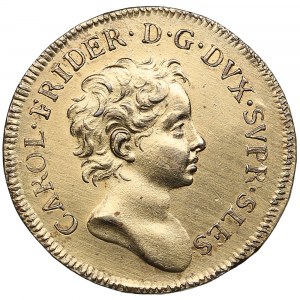 Germany (Schleswig-Holstein-Gottorp) Silver Ducat 1706 - Karl Friedrich (1702-1739)