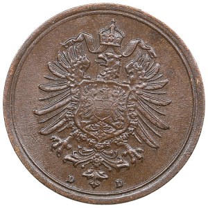 Deutschland (Reich) 1 Pfennig 1874 D