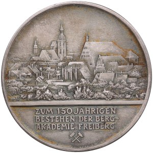 Germany (Saxony) Silver medal 1916 - Commemorating the 150th Anniversary of the Freiberg Mining Academy
