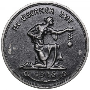 Deutschland Medaille 1916 - Im Eisernen Zeitalter - Wilhelm II (1888-1818)