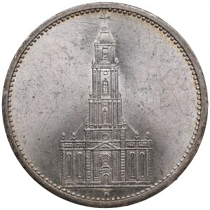 Germania (Terzo Reich) 5 Reichsmark 1935 A - Chiesa della Guarnigione di Potsdam
