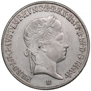 Węgry 20 Kreuzer 1847 B - Ferdynand I (1835-1848)