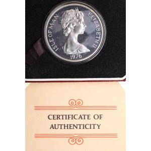 Isle of Man Crown 1976 - Bicentenary of American Independence