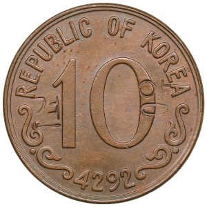 Korea (South) Bank Sample 10 Hwan, KE 4292 (1959)
