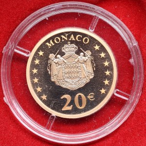 Monako 20 Euro 2002 - Rainier III