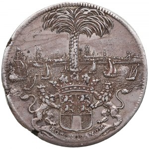 Holandsko (Rotterdam) Strieborná medaila (Jeton) 1689 - Korunovácia Viliama a Márie