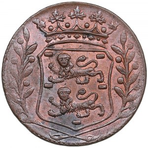 Nizozemsko (Západní Frísko) Duit 1780
