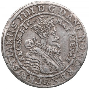 Norway (Christiania) AR 1/4 Speciedaler 1634/3 - Christian IV of Denmark (1588-1648)
