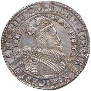 Norvegia (Christiania) AR Speciedaler 1646 - Cristiano IV di Danimarca (1588-1648)