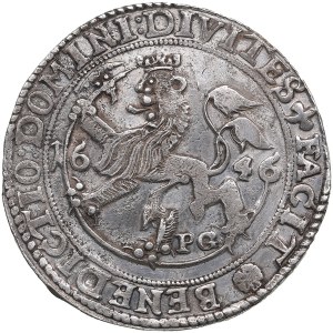 Norwegen (Christiania) AR Speciedaler 1646 - Christian IV. von Dänemark (1588-1648)