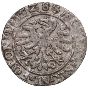 Polen (Krakau) AR Grosz 1528 - Sigismund I. der Alte (1506-1548)