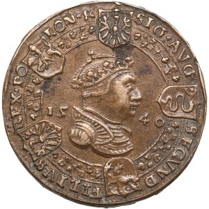 Polsko Talár (medaile) 1533/1540 - stará kopie - Zikmund I. Starý (1506-1548)