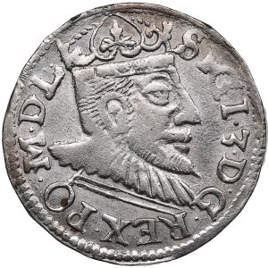 Poland (Poznan) AR 3 Groszy (Trojak) 1591 - Sigismund III Vasa (1587-1632)