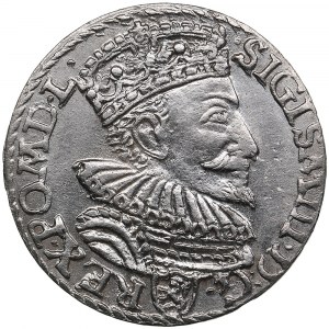Poland (Malbork) AR 3 Groszy (Trojak) 1594 - Sigismund III Vasa (1587-1632)