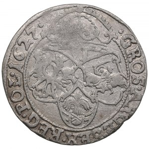 Poľsko (Krakov) AR 6 Groszy (Szóstak) 1627 - Žigmund III Vaza (1587-1632)