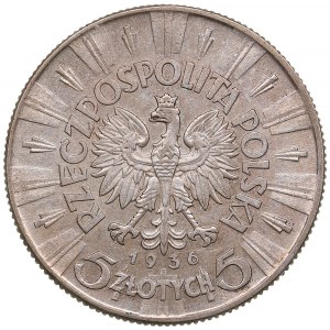 Poland 5 zlotych 1936 - Józef Piłsudski