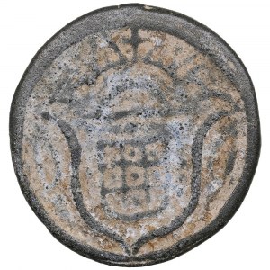 Portugalská Indie (Diu). 20 Bazarucos 1800 - Maria I (1788-1809)