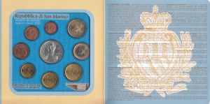 San Marino coin set 2005