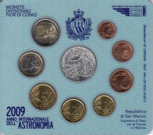 San Marino coin set 2009