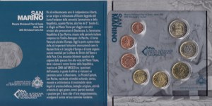 Súbor mincí San Maríno 2012