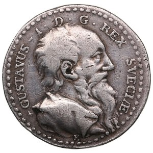 Szwecja Srebrny medal 1560 - Pomnik Gustawa I Wazy