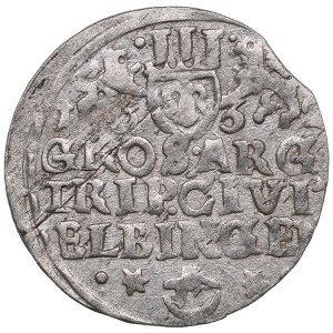 Elbing (Svezia / Polonia) 3 Groszy (Trojak) 1632 - Gustavo II Adolfo (1611-1632)