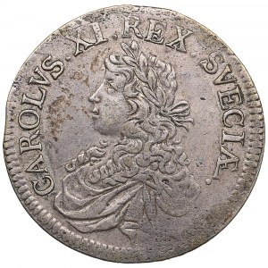 Sweden 2 Mark 1667 - Karl XI (1660-1697)